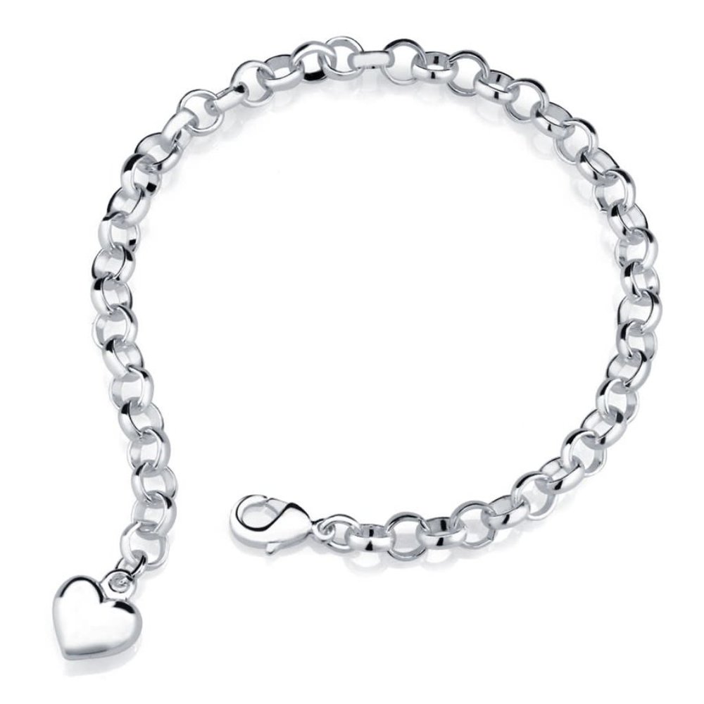 NEW Set of 2 Heart Charm Bracelets!